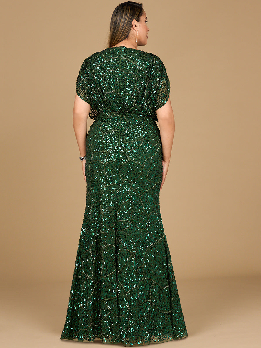 Mother of the Bride Dresses Long Mother of Bride Beaded Formal Dress  Emerald Green