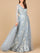 Prom Dresses Fitted Lace Long Overskirt Formal Evening Dress  Slate