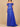 Prom Dresses Fitted Long Formal Beaded Prom Evening Dress Royal