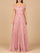 Prom Dresses Beaded Long Ball Gown Formal Prom Dress Dusty Rose