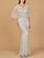 Mother of the Bride Dresses Beaded Lace Mother of the Bride Long Formal Dress Grey