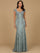 Formal Dresses Fitted Lace Long Formal Mermaid Dress Sage