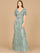 Formal Dresses Sequin Long Formal Evening Dress Green Mist