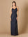 Prom Dresses Beaded Long Formal Evening Prom Dress Navy