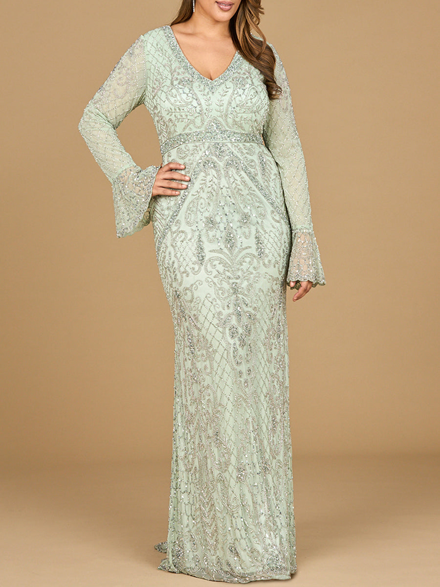 Mother of the Bride Dresses  Mint/Silver