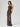 Prom Dresses Fitted Long Slit Beaded Formal Evening Prom Dress Black