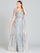 Formal Dresses Long Overskirt Formal Lace Evening Dress Multi
