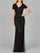 Mother of the Bride Dresses Fitted Formal Long Mother of the Bride Mermaid Dress Black