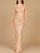 Formal Dresses Long Fitted Formal Evening Dress Rose/Gold