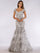 Formal Dresses Fitted Formal Long Mermaid Evening Dress Grey