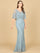 Mother of the Bride Dresses  Floral Pattern Long Mother of the Bride Lace Dress Dusk