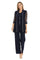 Pant Suit Long Mother of the Bride Formal Pant Suit Navy