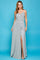 Prom Dresses Long Metallic Formal A Line Pocket Prom Dress Silver