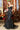 Prom Dresses Fitted Long Formal Glitter Mermaid Printed Prom Dress Black