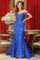 Prom Dresses Glitter Prom Long Formal Dress Royal Blue