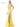 Prom Dresses Long Spaghetti Strap Fitted Prom Dress Yellow