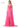 Prom Dresses Long Off Shoulder A Line Chiffon Prom Dress Hot Pink