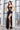 Prom Dresses Glitter Prom Fitted Long Slit Formal Dress Black
