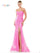 Prom Dresses Long Formal Strapless Sweetheart Fitted Prom Dress Hot Pink