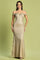 Prom Dresses Prom Long Mermaid Metallic Glitter Formal Dress Champagne