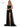 Prom Dresses Long Formal Beaded mesh Overskirt Prom Dress Black