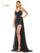Prom Dresses Long Fitted Strapless Prom Formal Dress Black