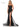 Prom Dresses Long Formal Slit Spaghetti Strap Prom Dress Black