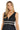 Formal Dresses Long Formal Pleated Metallic Evening Dress Navy