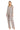 Pant Suit Long Beaded Formal Pantsuit Mocha