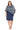 Cocktail Dresses Plus Size Short Poncho Cocktail Dress Denim