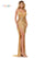 Prom Dresses Long Formal Beaded Fringe Prom Dress Gold