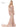 Prom Dresses Long Fitted Formal Beaded Mesh Prom Dress Mauve Rose Gold