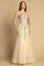 Prom Dresses Prom Mermaid Long Formal Applique Dress Champagne/Gold