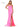 Prom Dresses Formal Strapless Fitted Prom Long Dress Hot Pink