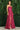 Prom Dresses A Line Long Corset Formal Glitter Prom Dress Fuchsia