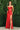 Prom Dresses Long Formal Slit Fitted Prom Dress Red