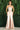 Prom Dresses Long Fitted Slit Formal Pleated Prom Dress Deep Champagne
