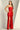 Prom Dresses Pleated Long Formal Lace Corset Prom Dress Red