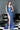 Prom Dresses Prom Long Slit Sequin Detail Formal Dress  Royal Blue