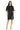 Cocktail Dresses Short Petite Ruffle Cocktail Caplet Dress Navy