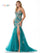 Prom Dresses Formal Long Spaghetti Strap Prom Dress Green Gold