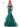 Prom Dresses Long Spaghetti Strap Glitter Mermaid Prom Dress Deep Green