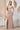 Prom Dresses Glitter Long Slit Detail Formal Prom Dress Rose Gold