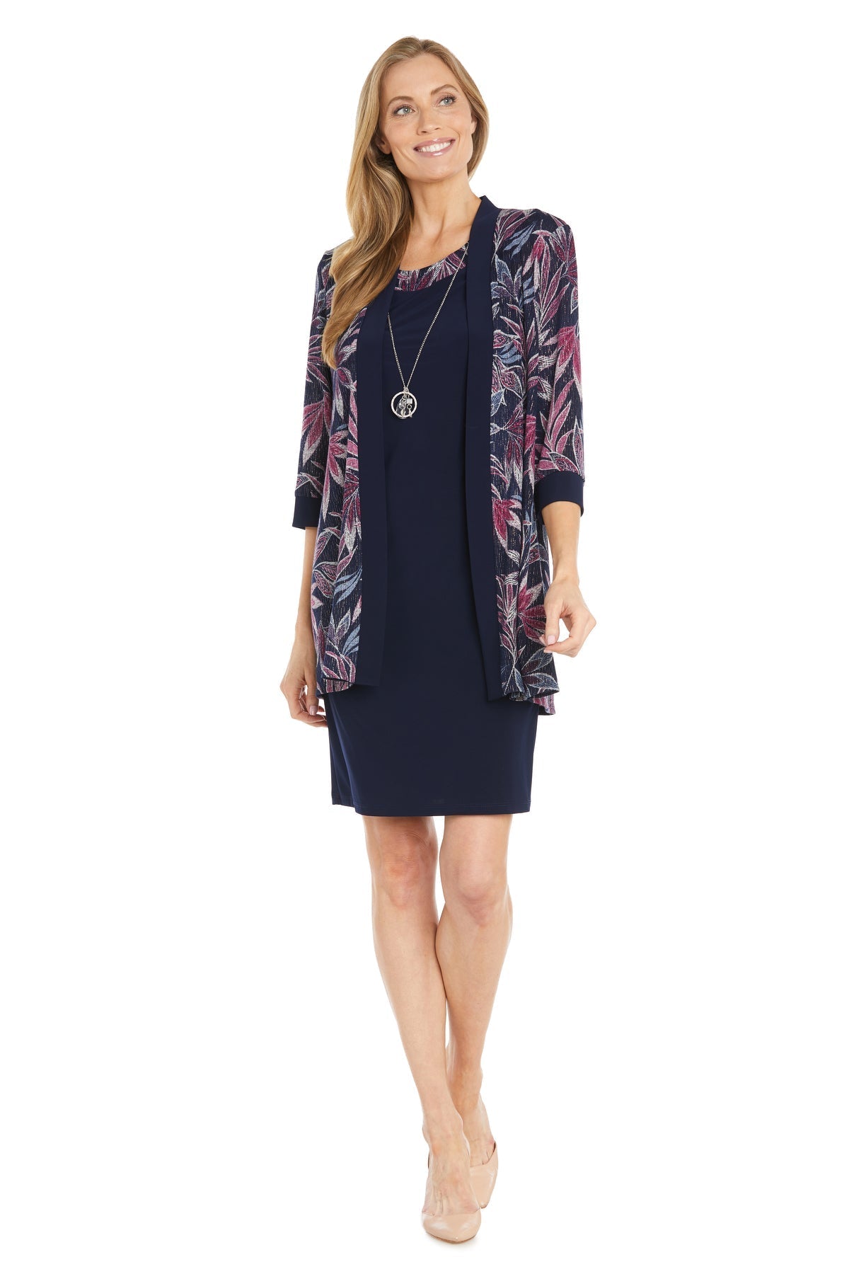 Mother of the Bride Dresses Short Daytime Jacket Mother of the Bride Dress Indigo