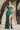 Prom Dresses Long Formal Corset Fitted Slit Prom Dress Emerald