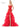 Prom Dresses Long Spaghetti Strap Mermaid Prom Dress Red