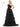 Prom Dresses Prom Long One Shoulder Beaded Mesh Ball Gown Black