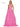 Prom Dresses Prom Long Spaghetti Strap Beaded mesh ball Gown Pink