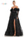 Prom Dresses Prom Long Formal Glitter Mesh Ball Gown Black