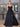 Prom Dresses Long Spaghetti Strap Beaded Mesh Prom Ball Gown Black